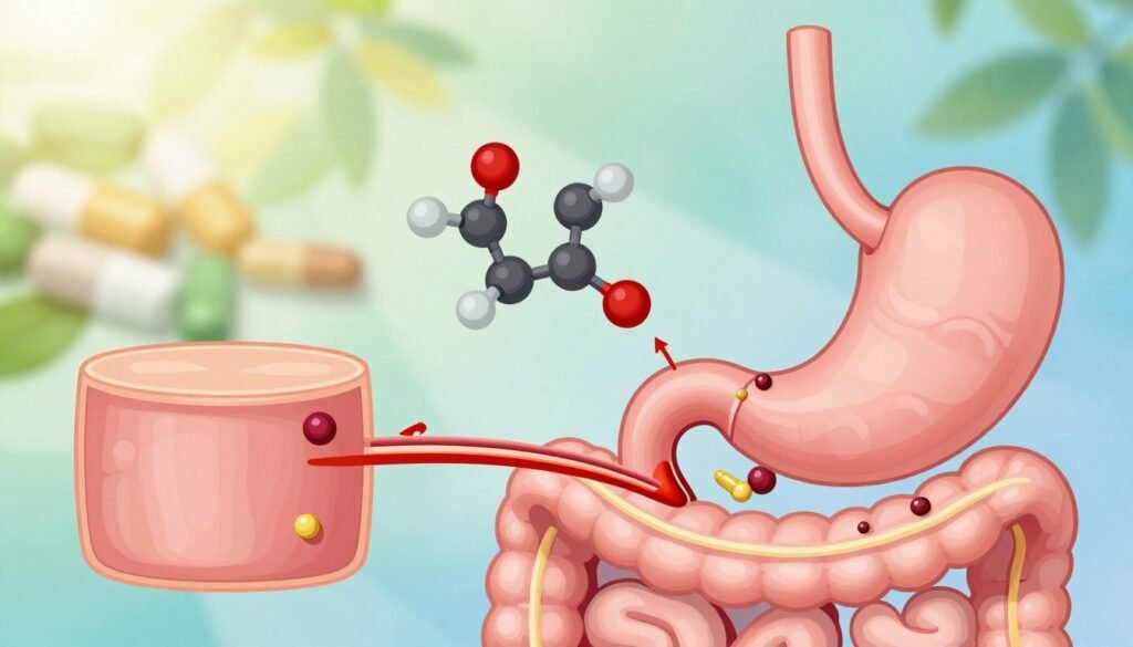 Bioavailability illustration Bioavailability and supplement absorption illustration