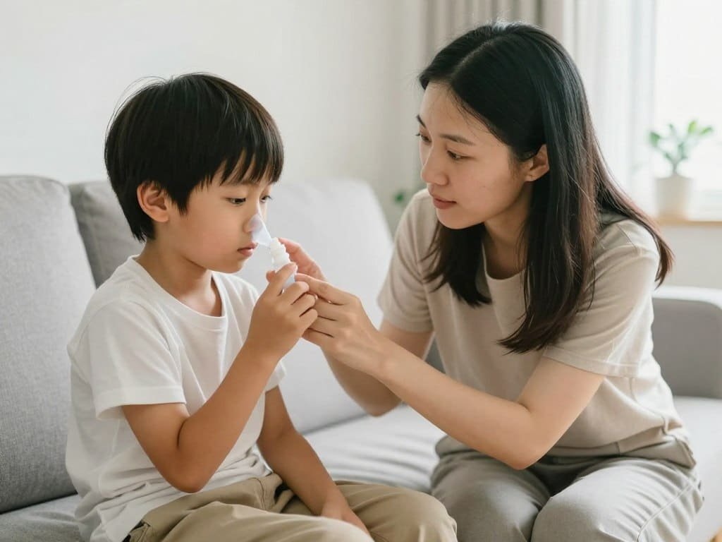 Child receiving proper care for allergies in august symptoms Child receiving proper care for allergies in august symptoms