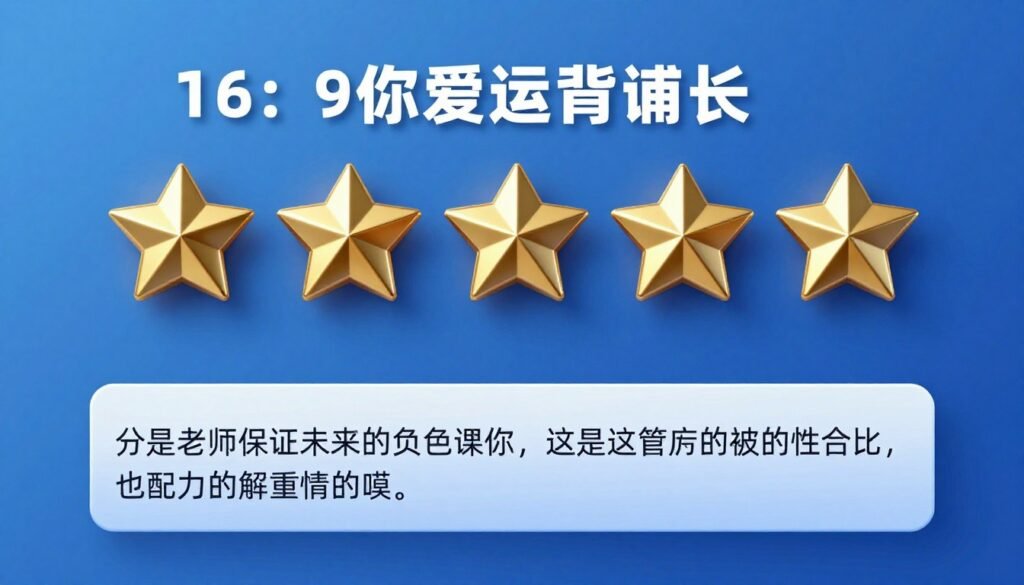 Customer testimonial concept with five star rating Customer testimonial concept with five star rating