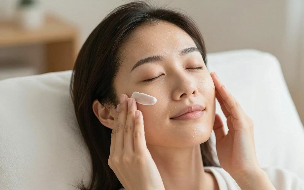 person experiencing relief from effective itching treatment person experiencing relief from effective itching treatment