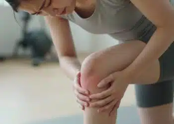 Knee pain when bending